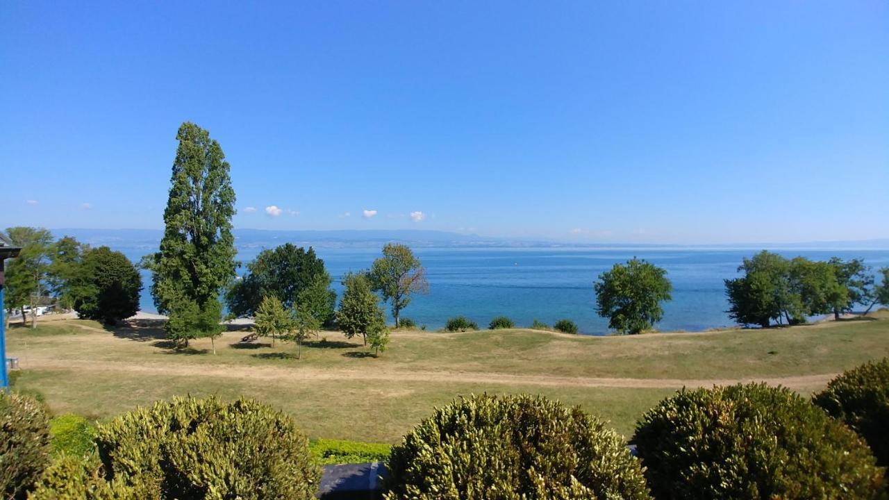 Lakefront. Appartement Pieds Dans L'Eau. View And Direct Access To The Lake. Anthy-sur-Leman 외부 사진